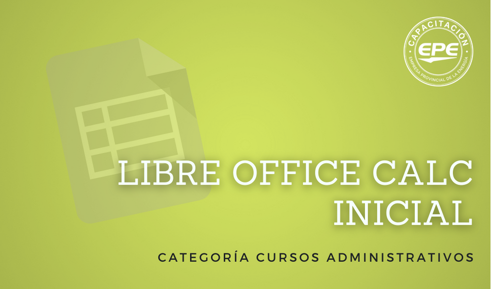 LibreOffice Calc Inicial