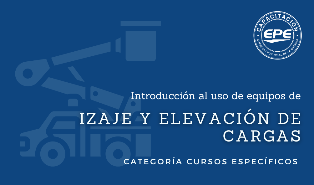 Introducción equipos de izaje y elevación de carga