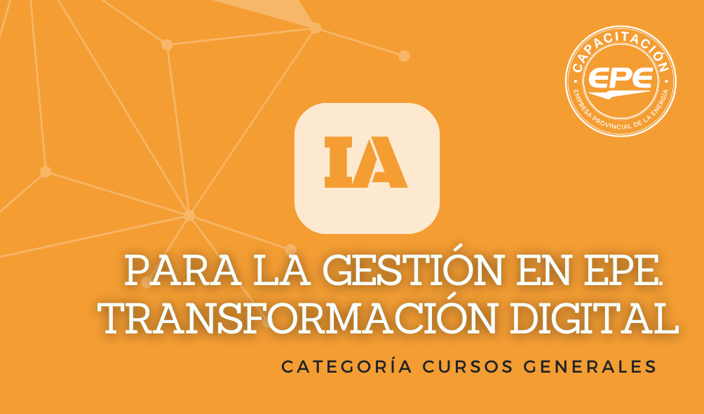 IA para la Gestión en EPE (B)